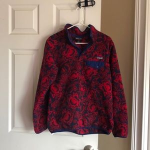 Patagonia medium quarter button  pull over